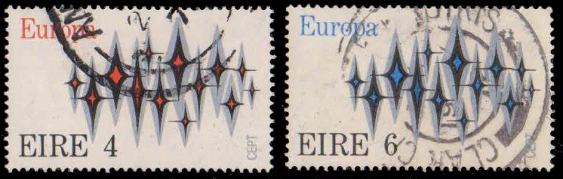IRELAND 1972-Europa, Set of 2. Used, S.G. 313-314