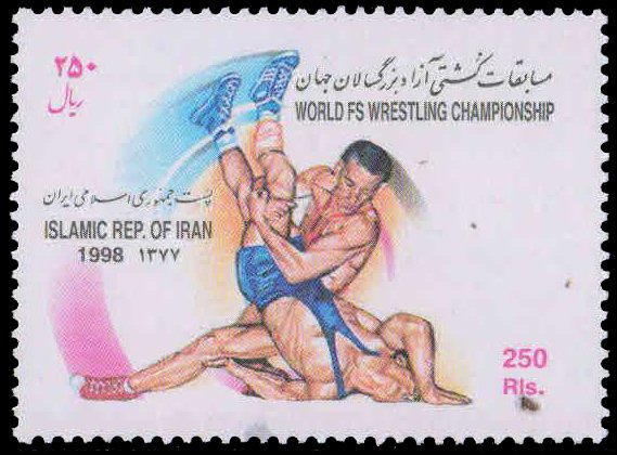 IRAN 1998-World Wrestling Championship, Sports, 1 Value, MNH, S.G. 2972-Cat � 1.40