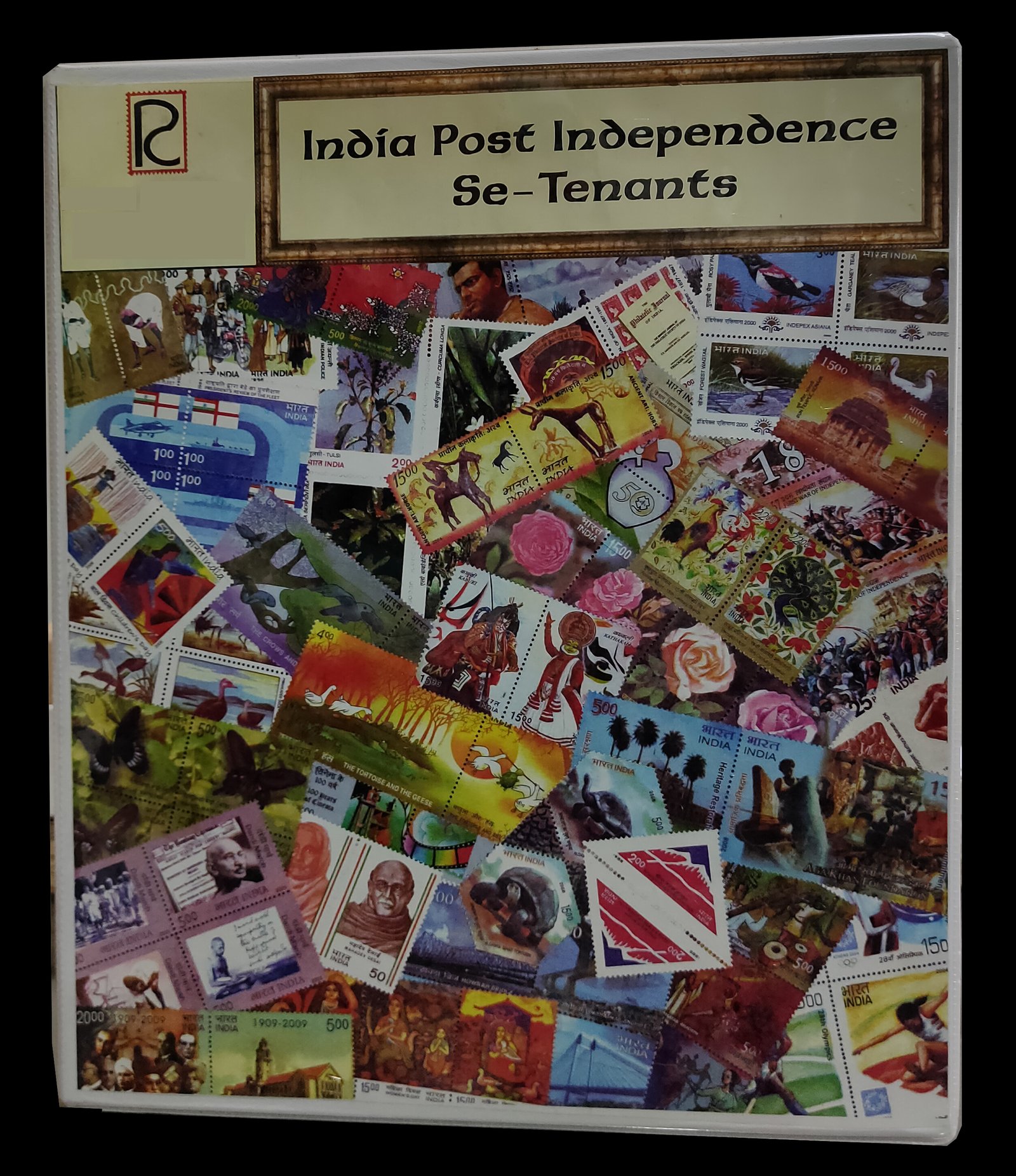 INDIA POST INDEPENDENCE, Se-Tenant 1974-2019, 36 Pages, 'A' Series�(ALBUM WITH ONLY ILLUSTRATIONS , STAMPS NOT INCLUDED WITH ALBUM)