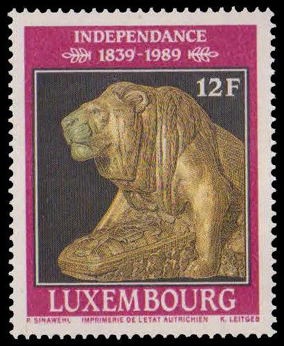 LUXEMBOURG 1989-Grand Ducal Family Vault Bronze, Independence, 1 Value, MNH, S.G. 1244