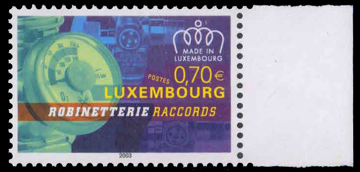 LUXEMBOURG 2003-Medical Valve, 1 Value, MNH, S.G. 1656-Cat £ 2.75