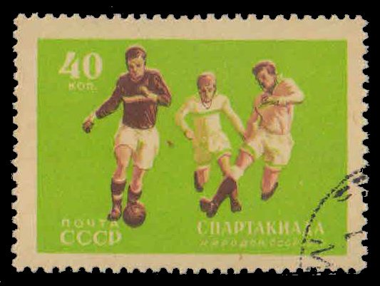 RUSSIA 1956-Sport, Football, 1 Value, Used, S.G. 1988