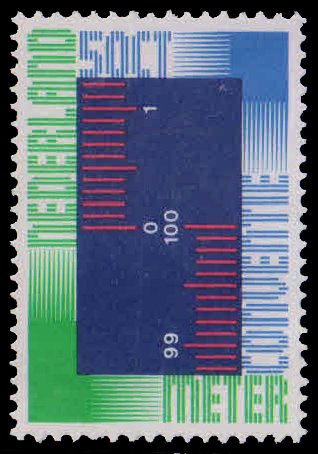 NETHERLANDS 1975-Metric Scale, Metre Convention Cent. 1Value, MNH, S.G. 1217