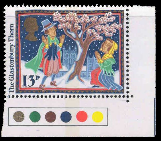 GREAT BRITAIN 1986-Christmas, folk Costumes, 1 Value with Traffic Light, MNH, S.G. 1342