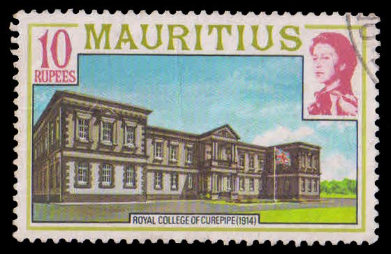 MAURITIUS 1978-Royal College Building of Cure Pipe 1914-1 Value, Used, S.G. 546A