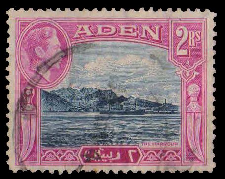 ADEN 1939-King George VI-The Harbour, 1 Value, Used, S.G. 25