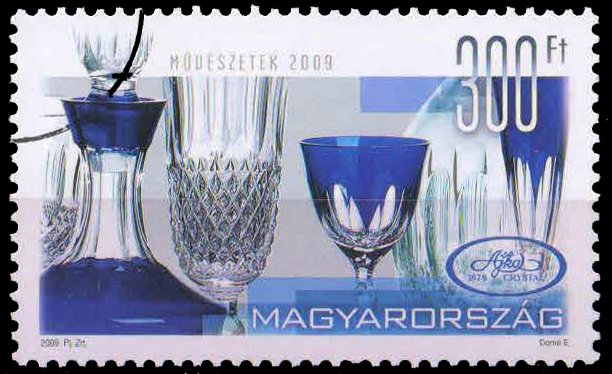 HUNGARY 2009-The Arts, Crystal Ware, SPECIMEN STAMP, 1 Value, MNH, S.G. 5208-Cat £ 6-