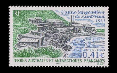 FRENCH SOUTHERN & ANTARCTIC Territories 2003, Factory, Architecture, 1 Value MNH S.G. 497