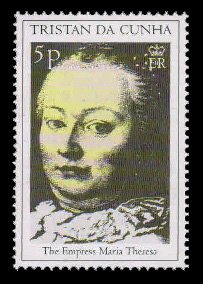 TRISTAN DA CUNHA 2000 - Empress Maria Theresa of Austria.1 Value MNH. S.G. 668. Cat � 1.25