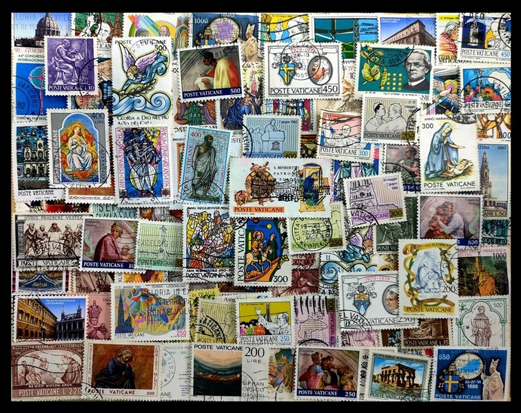 VATICAN CITY - 260 All Different Used Stamps