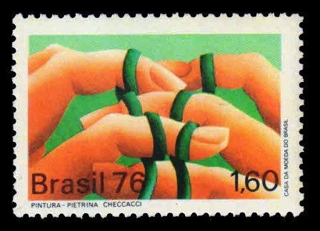 BRAZIL 1976 - Finger Puppets. 1 Value, MNH. S.G. 1624