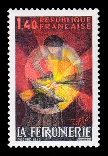 FRANCE 1982 - blacksmiths, Handicraft, Iron Works, 1 Value, MNH. S.G. 2527