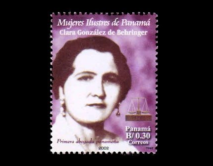 PANAMA 2003 - Clara Gonzalez De Behringer, 1st Woman Lawyer, 1 Value MNH Stamp, S.G. 1686