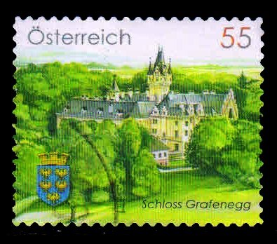 AUSTRIA 2010 - Grafennegg Castle and Grounds, 1 Value, Used, S.G. 3046, Cat. £ 2.30