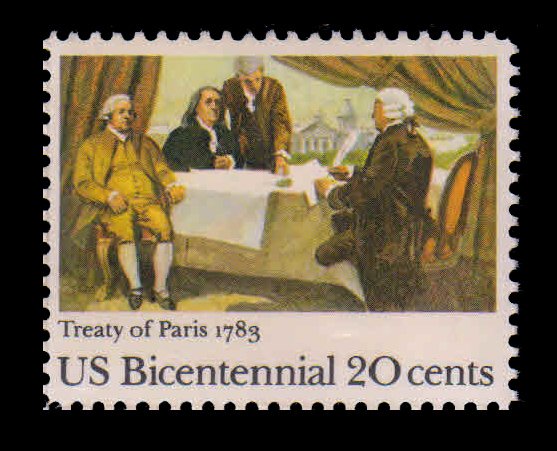 UNITED STATES OF AMERICA 1983 - Bicentenary of Treaty of Paris, 1 Value, MNH, S.G. 2045