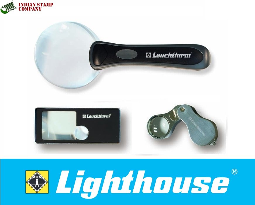 Lighthouse LOOK LED Magnifiers Set Of 3, Magnification 2.5x-10x, Made In Germany