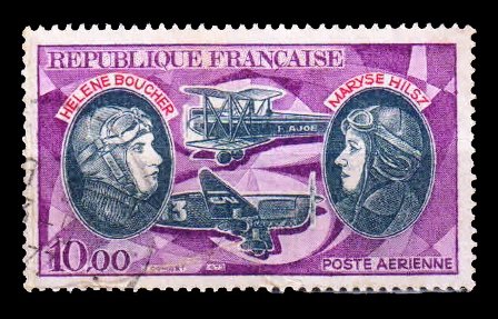 FRANCE 1970 - Pioneer Aviators, Aircrafts, 1 Value Used Stamp, S.G. 1891