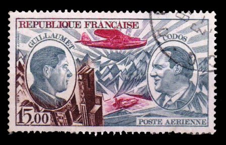 FRANCE 1970 - Pioneer Aviators, Flying Boat, Aeroplane, 1 Value Used Stamp, S.G. 1892