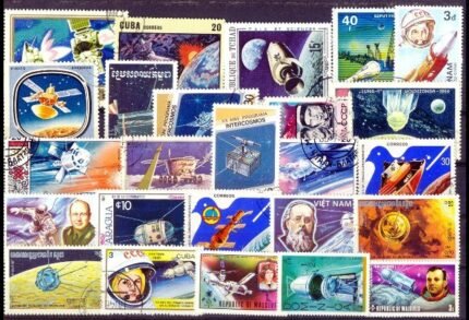 Space Stamps 25 Different