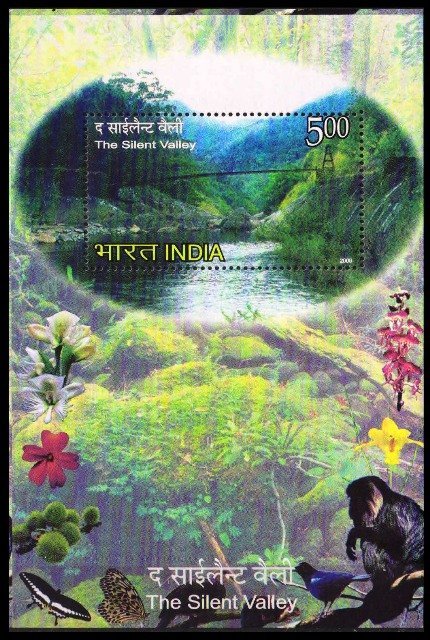 INDIA 2009 - Silent Valley, Nature, Miniature Sheet