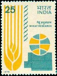 INDIA -23-2-1978, 5th Inter, Wheat Genetics Symposium, 25 P. S.G. 879, Phila 753