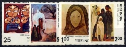 INDIA 1978, Modern Paintings-Art-Set of 4-MNH, S.G. 882-885, Phila No. 756-759, Mint Never Hinged