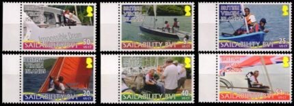 British Virgin Islands 2011, Sailability BVI-Sailing programme for the disabled, S.G. 1263-1268, Set of 6, MNH