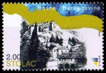 BOSNIA & HERZEGOVINA 2004- Stolac Town-Bridge & Building-S.G. 773, 1 Value, MNH