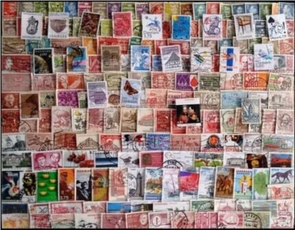 DENMARK-250 All Different Used Stamps-Large & Small Thematic Stamps