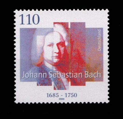 Germany 2000, Johann Sebastian Bach, Music Composer, 1 Value, MNH, S.G. 2976