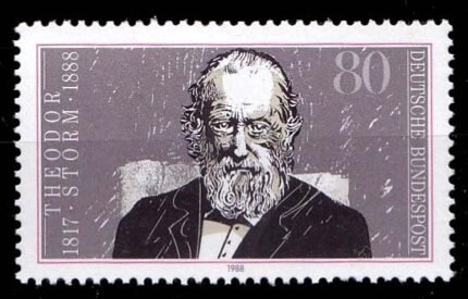Germany 1988, Theodor Storm, Writer, 1 Value, MNH, S.G. 2245