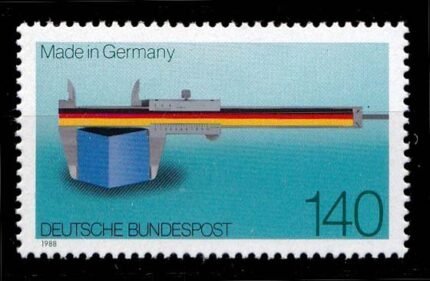 Germany 1988, Vernier Caliper Rule In National Colours, 1 Value, MNH, S.G. 2249