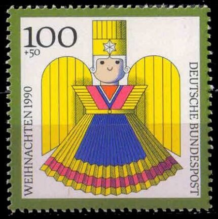 Germany 1990, Tinsel Angel, Christmas, 1 Value, MNH, S.G. 2336