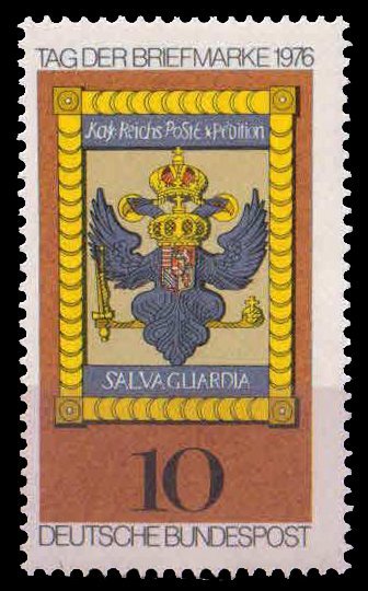 GERMANY 1976-Stamp Day, S.G. 1795
