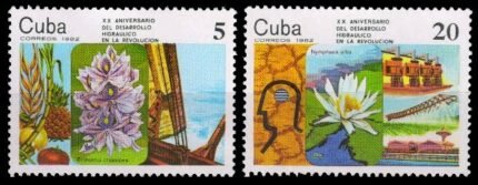 CUBA 1982-Hydraulic Development Plan-Agriculture, Flowers