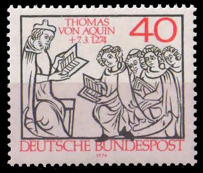 GERMANY 1974-St. Thomas Education, Teaching Pupils, 1 value, MNH, S.G. 1694