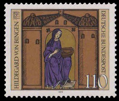 GERMANY 1979-Hildegard Von Bingen, Writer & Mystic, 1 Value, MNH, S.G. 1899