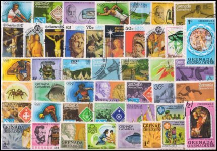 GRENADA GRENADINES 100 Different Large