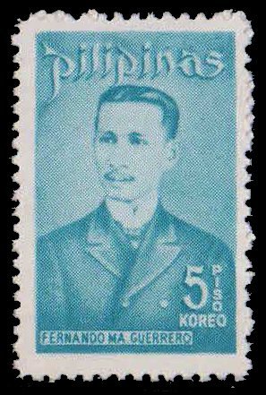 PHILIPPINES 1973, F.M. Guerrero, Writer, 1 Value, MNH, S.G. 1320