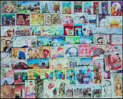 INDIA YEAR PACK 2018-85 Different Used Stamps (Total Issued 117)