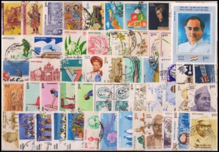INDIA YEAR PACK 1991 - Complete Set of 56 Used Stamps