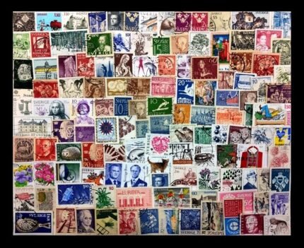 SWEEDEN - 550 Different Stamps, Small and Large Stamps