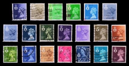 NORTHERN IRELAND (G.B. Regional Issue) 1971 - 20 Different, Used Stamps