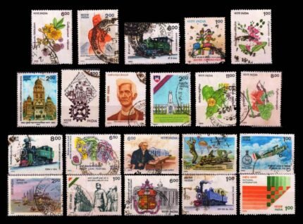 INDIA YEAR PACK 1993 - 21 Different Used Stamps (Total Issued 35 Stamps)