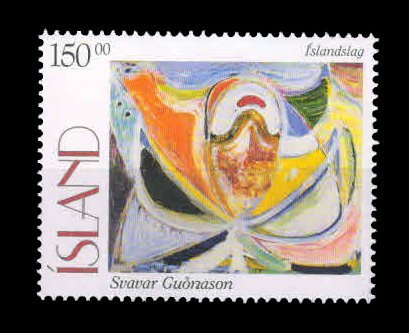 ICELAND 1997 - Painting, Song Of Iceland, 1 Value Stamp, MNH, S.G. 877, Cat. £ 6.25