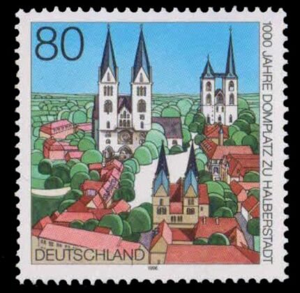 GERMANY 1996-Cathedral Square, 1 Value, MNH, S.G. 2702-Cat £ 1.60