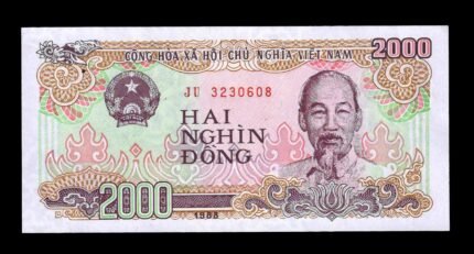 VIETNAM 1988 - 2000 Dons Banknote, Ho Chi Minh
