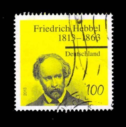 GERMANY 2013 - Friedrich Hebbel, Dramatist, 1 Value Used Stamp, S.G. 3837, Cat. £ 6.25