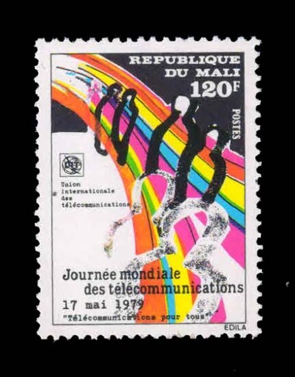 MALI 1979 - World Telecommunication Day, 1 Value Stamp, MNH, S.G. 694