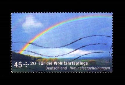 GERMANY 2009 - Welfare Stamp, Rainbow, 1 Value Stamp, Used, S.G. 3576